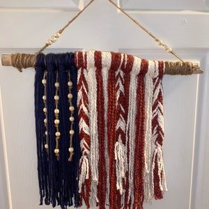 Americana wall hanging